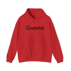 Grateful Unisex Hoodie (Black Lettering)