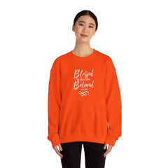 Blessed Crewneck Sweatshirt (White Lettering)