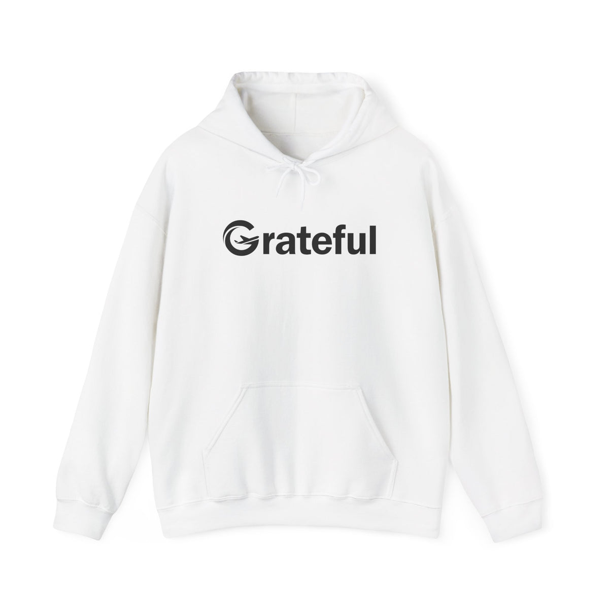 Grateful Unisex Hoodie (Black Lettering)